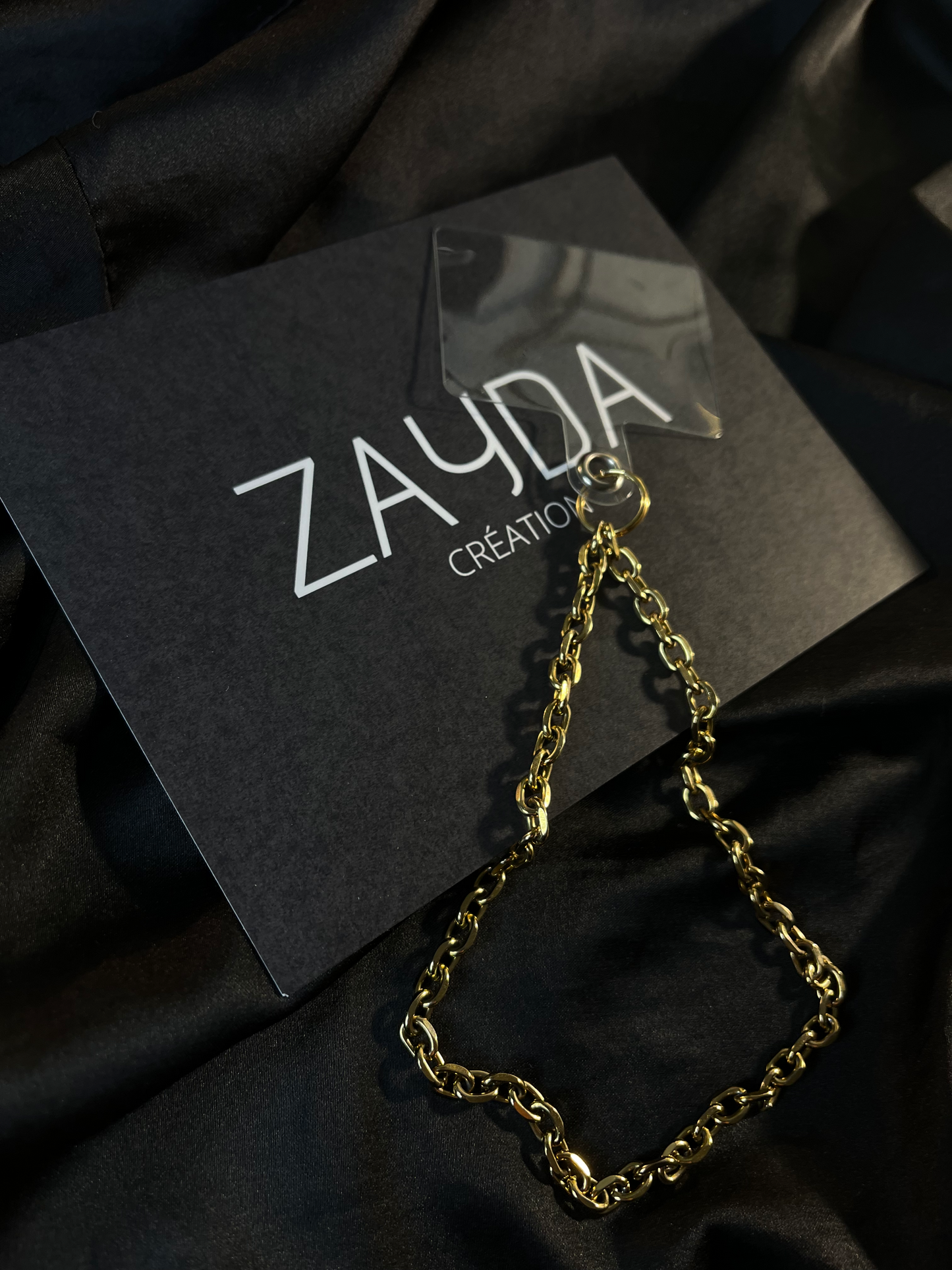 Chaîne acier inoxydable détachable